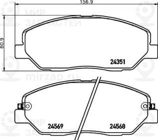 Запчасть NISSHINBO NP6030