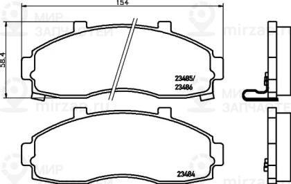 Запчасть NISSHINBO NP6032