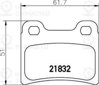 Запчасть NISSHINBO NP6071