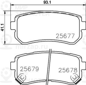 Запчасть NISSHINBO NP6097