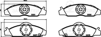 Запчасть NISSHINBO NP6105