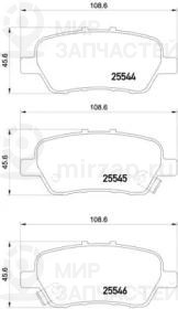 Запчасть NISSHINBO NP8032
