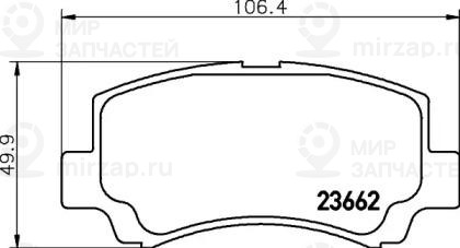 Запчасть NISSHINBO NP9020