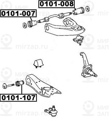 Запчасть ASVA 0101008