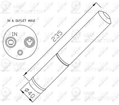 Осушитель, кондиционер NRF 33225