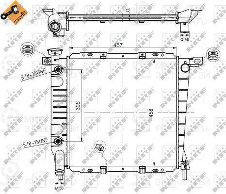 Запчасть NRF 50379