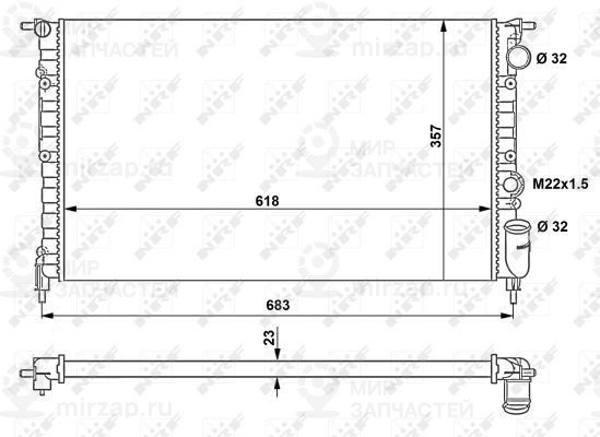 Запчасть NRF 507465
