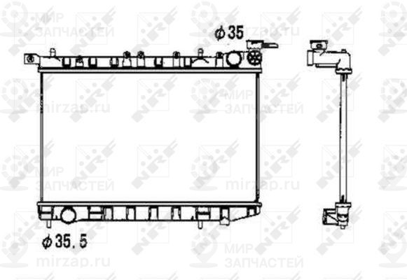 Запчасть NRF 53341