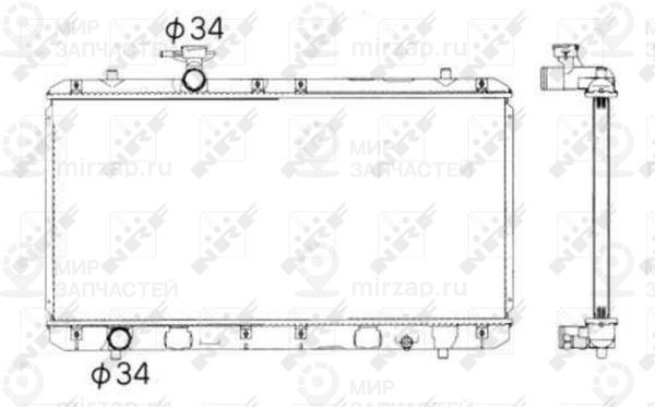 Запчасть NRF 53428