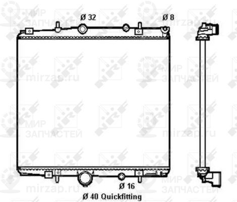 Запчасть NRF 58313