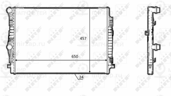 Запчасть NRF 58392