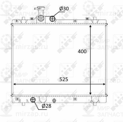 Запчасть NRF 58397