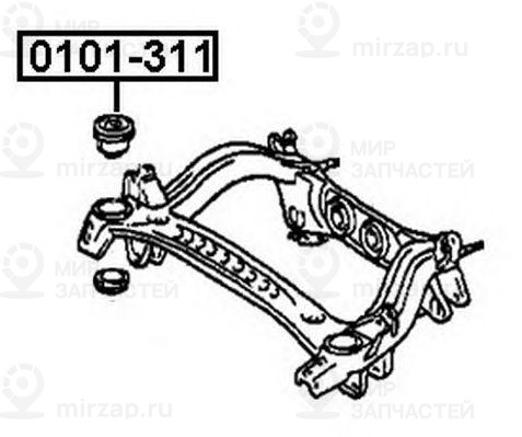 Запчасть ASVA 0101311