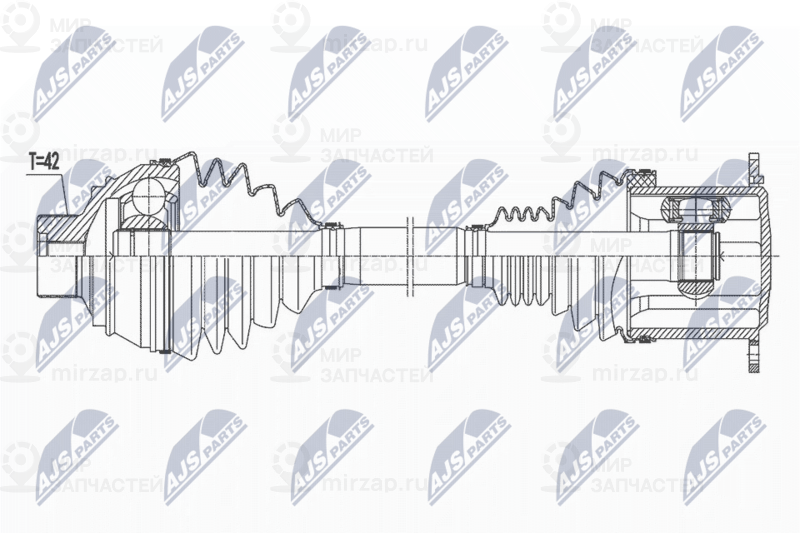 Запчасть NTY NPWAU036