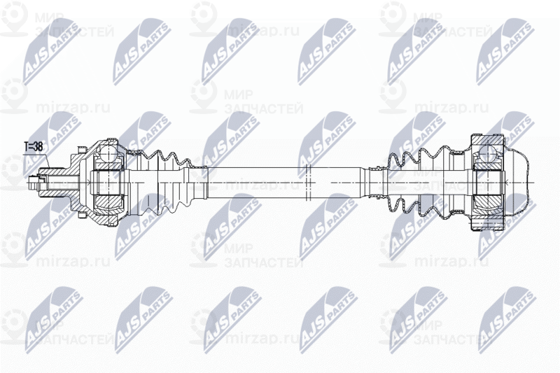 Запчасть NTY NPWAU044
