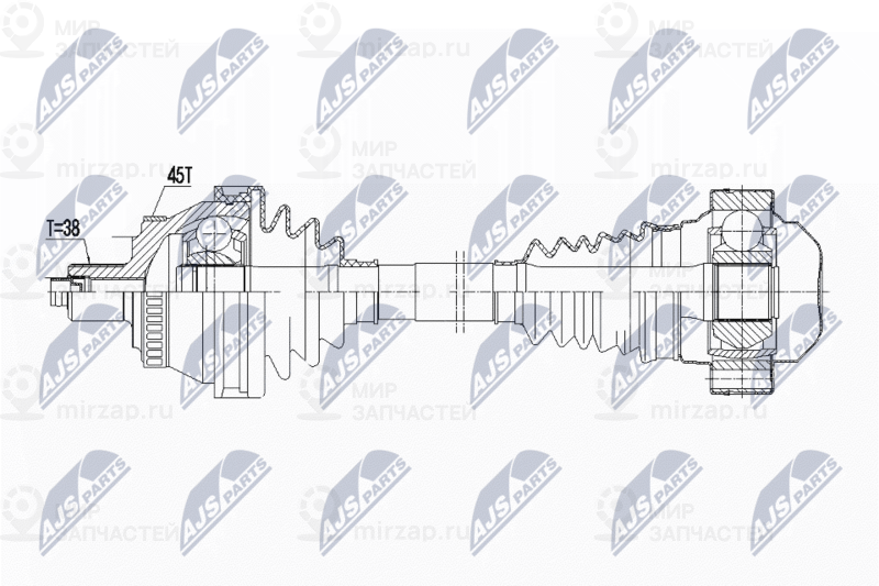 Запчасть NTY NPWAU046