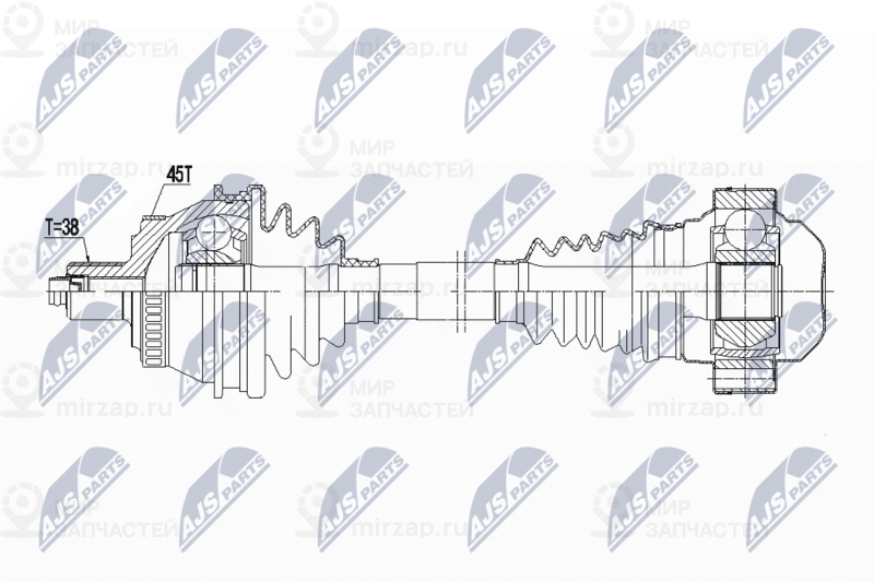 Запчасть NTY NPWAU048