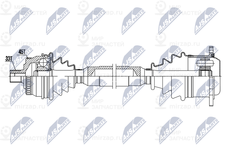 Запчасть NTY NPWAU061