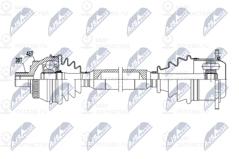 Запчасть NTY NPWAU065