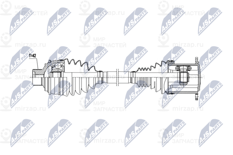 Запчасть NTY NPWAU073