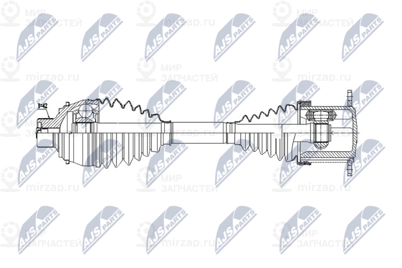 Запчасть NTY NPWAU075