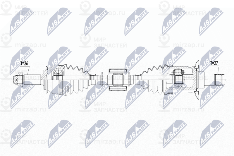 Запчасть NTY NPWBM103