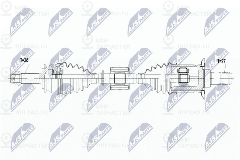Запчасть NTY NPWBM105