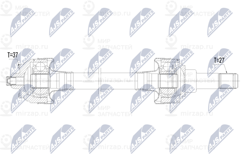 Запчасть NTY NPWBM240