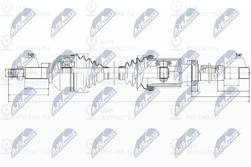 Запчасть NTY NPWFR076