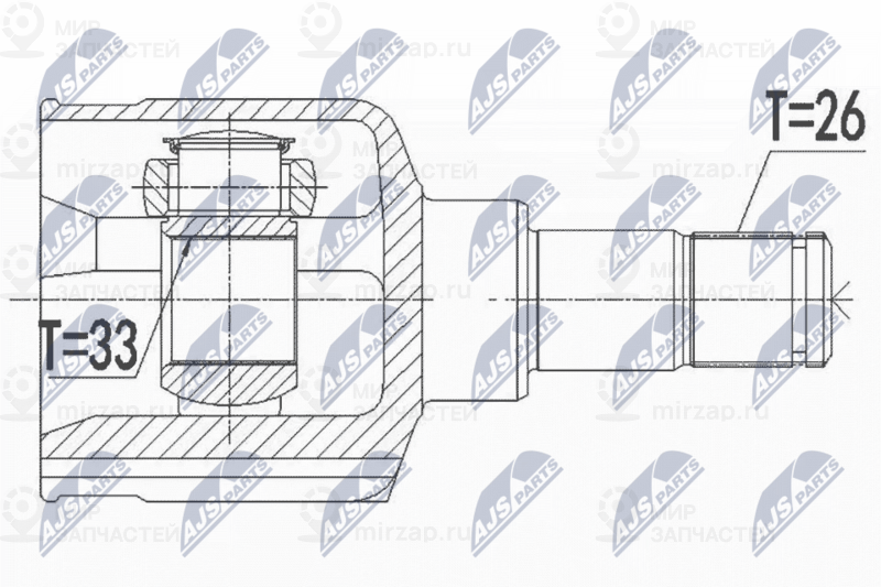 Запчасть NTY NPWFR110