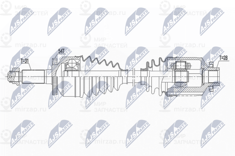 Запчасть NTY NPWKA362