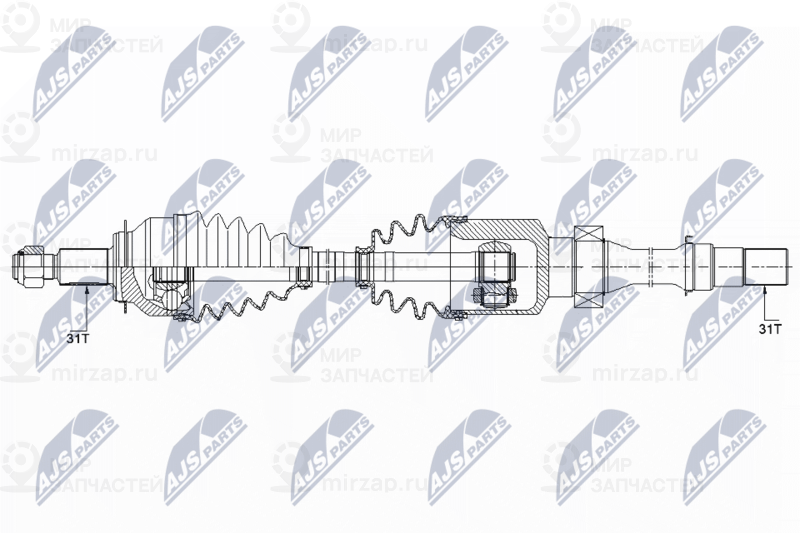 Запчасть NTY NPWMZ041