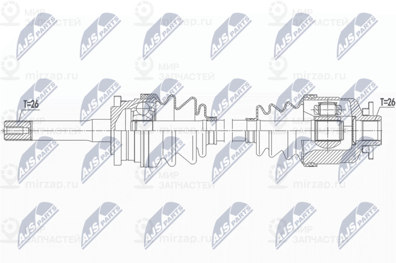 Запчасть NTY NPWMZ068