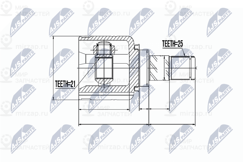Запчасть NTY NPWNS015