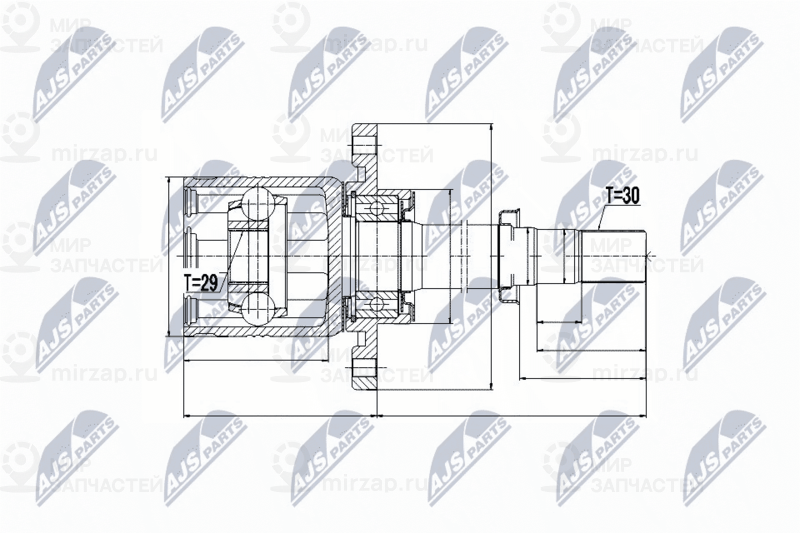 Запчасть NTY NPWNS051