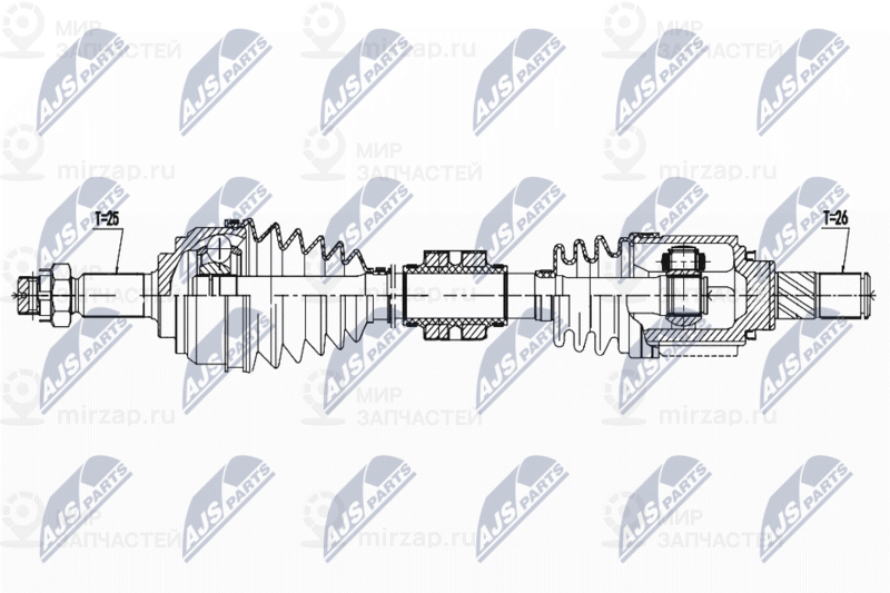 Запчасть NTY NPWNS136