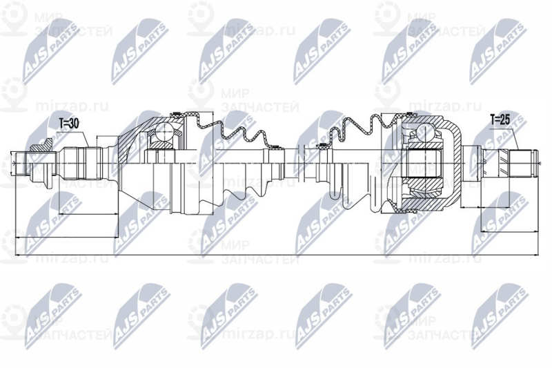 Запчасть NTY NPWPL035