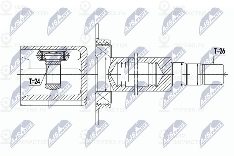 Запчасть NTY NPWVV091
