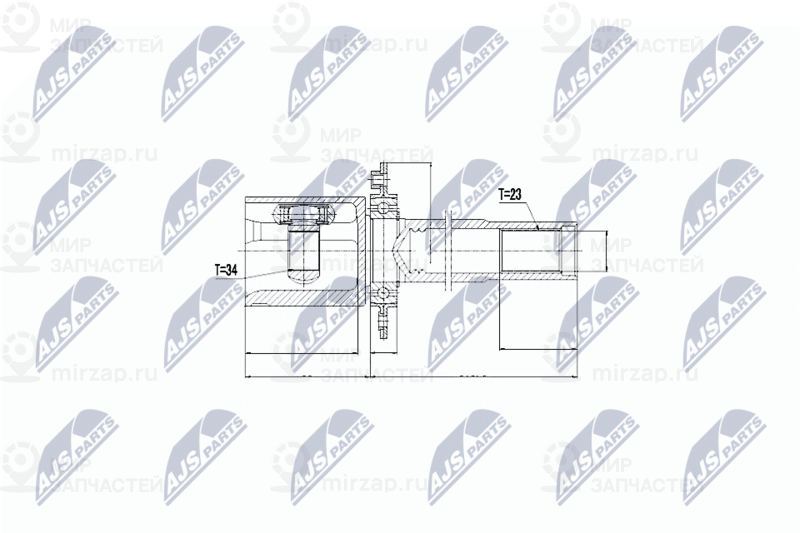 Запчасть NTY NPWVW026