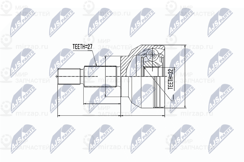 Запчасть NTY NPZRE018