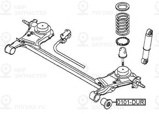 Запчасть ASVA 0101DUR