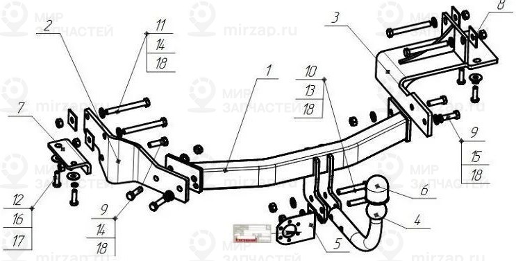 Запчасть ORIS 6761AN