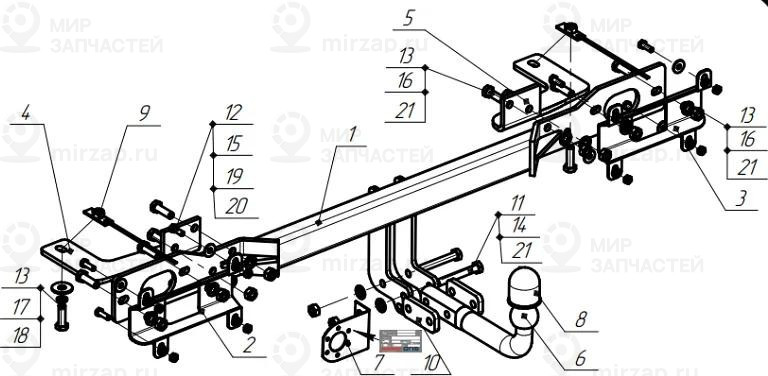 Запчасть ORIS 9014A