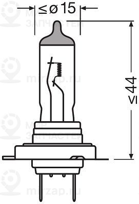 Запчасть OSRAM 64180L