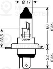 Запчасть OSRAM 6419301B