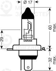 Запчасть OSRAM 64196TSP