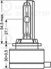 Запчасть OSRAM 66140CLC