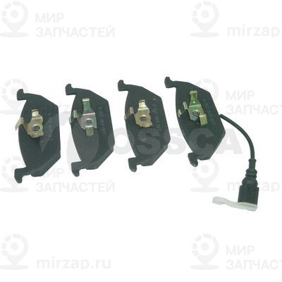 Комплект тормозных колодок, дисковый тормоз OSSCA 03125