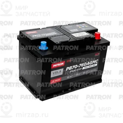 Запчасть PATRON PB70760AGMC