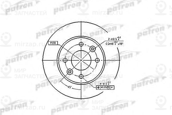 Запчасть PATRON PBD1013